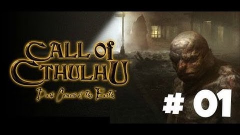 Call Of Cthulhu: Dark Corners of the Earth | Walkthrough - Part - 01 | ALIEN?! | with dowload link