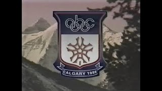 Ladies' Compulsory Figures & Short Program - 1988 Calgary Winter Games, Figure Skating (US, ABC)