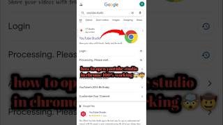 I Opened YouTube Studio in Chrome