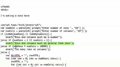 How to Use Javascript for Random Multiplication Tables : Working on a Mac