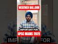 What are Weather Balloons? | Why are Weather Balloons Important? | UPSC Mains 2025 | SleepyClasses