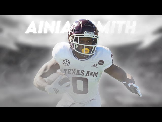 Ainias Smith Texas A&M WR Full Highlights || 2023 NFL Draft Prospect class=