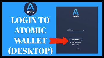 Atomic Wallet Desktop Login: How To Signin To Atomic Wallet On Pc?