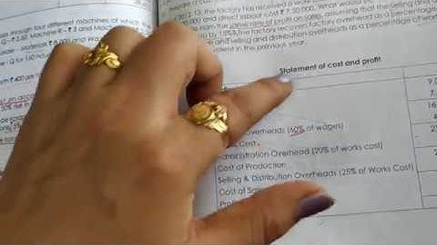 CMA Intermediate group 1 Costing, Job Costing Practical problems Solutions (I