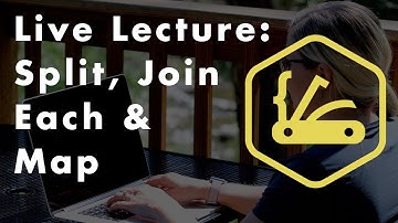 Ruby Coding Lecture: Split, Join, Each, and Map Methods