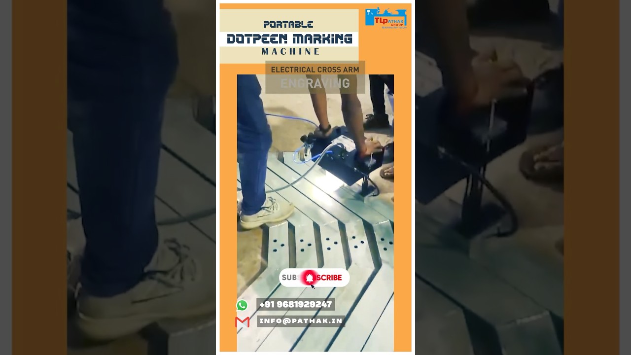 Portable Dot Peen Marking Machine 