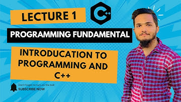 Introduction to Programming and C++ in urdu | Programming Fundamental | Lecture 1