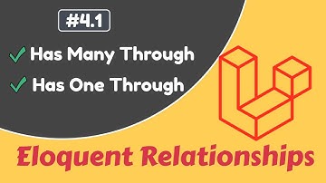 #4.1: has-one-through & has-many-through Laravel Eloquent Relationships