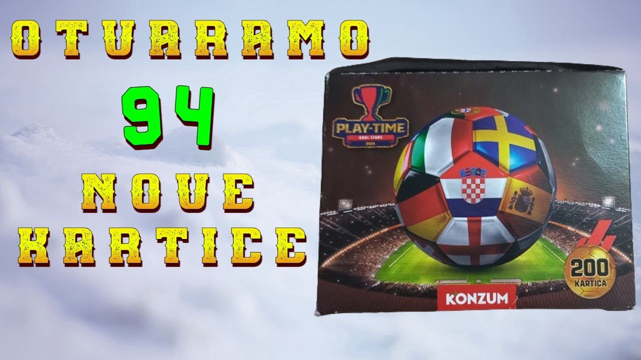 Konzum Play Time 2024 [94 kartice!]