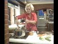 Mary Berry makes vegetable soup | How to make Vegetable soup | Afternoon plus | 1983