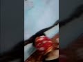 Self bondage on bed using Dupattas. Requested video fun video
