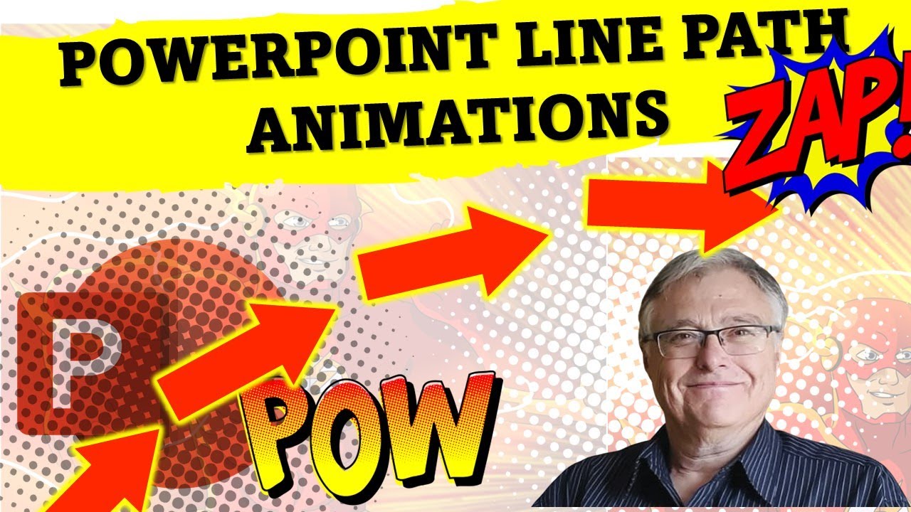 More PowerPoint Animation Secrets (multiple line paths) - YouTube