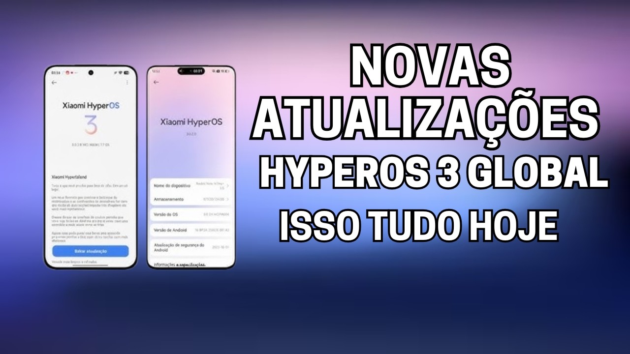 HyperOS 3 Liberado Para Esses Xiaomi — E Um Deles Vai Pular Direto Para o 3.1 Sem Passar pelo 3