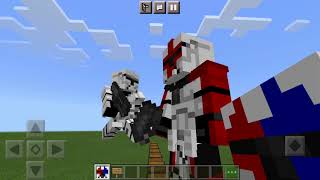STAR WARS ADDONS IN MINECRAFT (clones and weapons) screenshot 4