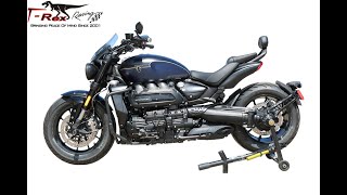 T-Rex Racing Single Sided Stand Pin For Triumph Rocket 3 GT / Rocket 3 R