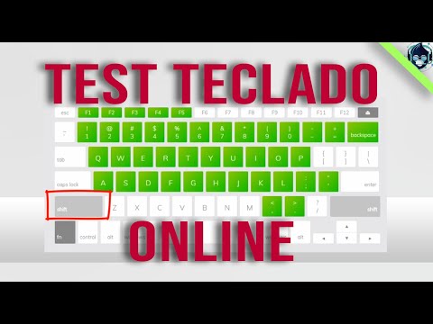 Probar teclado online | keyboardchecker | detectar teclas dañadas en de mi teclado. | Foci