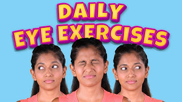Eye Exercises to Improve Eyesight | Daily Yoga for Eyes | Yoga Guppy