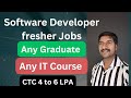 Latest Fresher Jobs 2023 | Zoho hiring software Developer fresher | @ byluckysir