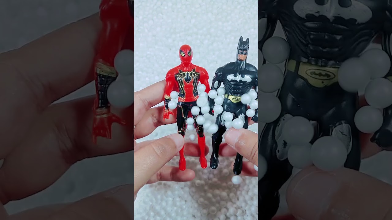 hunting toys Spiderman x batman