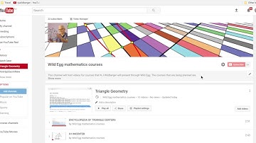 WILD EGG MATHEMATICS COURSES