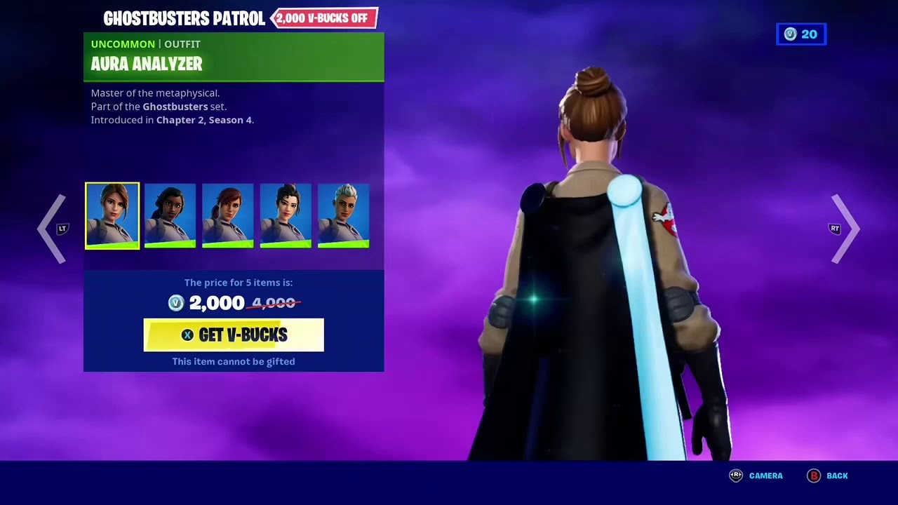 Fortnite X Ghostbusters
