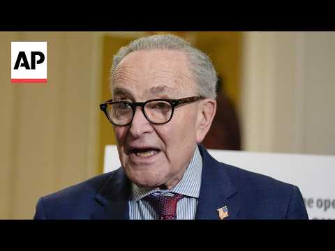 Chuck Schumer slams Trump's attempt to delay Jay ... - YouTube