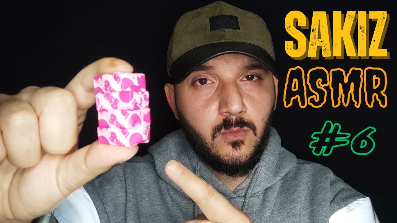 Fısıltılı Sakız sesleri / Türkçe asmr #sakız #türkçeasmr