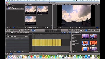 Final Cut Pro X Time-Lapse Tutorial