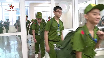 Khai giảng chương trình học làm chiến sỹ công an | Văn hóa du lịch