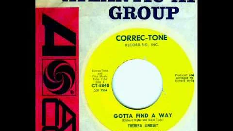 Theresa Lindsey - GOTTA FIND A WAY  (1963)