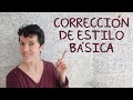 Corrección básica de estilo - Tutoriales