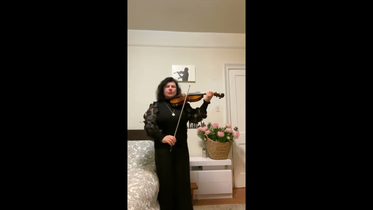 J.S.Bach Adagio in g minor for violin(sample)