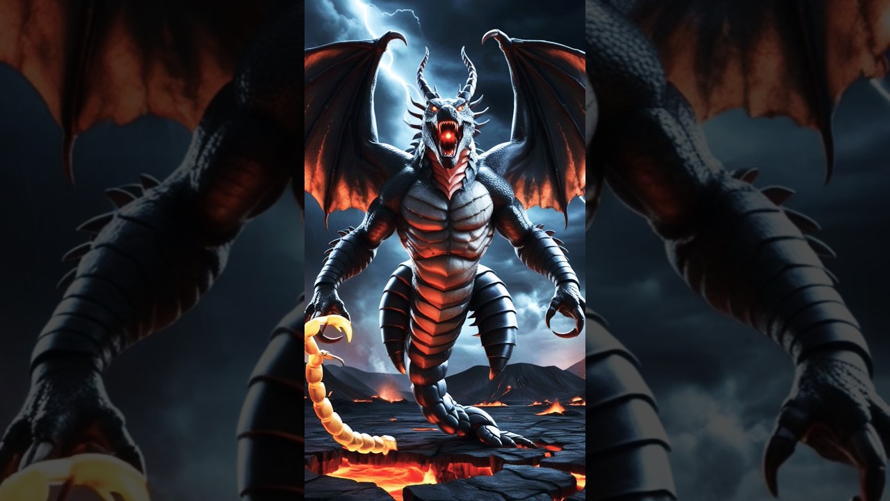 LEOPARD AND DRAGON AND SCORPION AND DRAGON