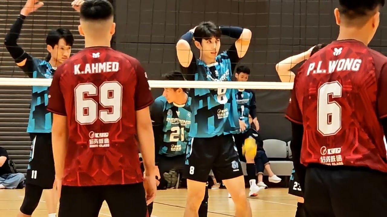 2/8/2025 香港排球總會盃 2025 [男子初賽]  B1 仁濟 對 B2 力臻  [抱歉🙏🏻有一球分數無錄到]