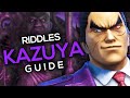 How to play kazuya in smash ultimate like riddles