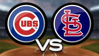 St Louis Cardinals VS Chicago Cubs Live Stream Play By Play