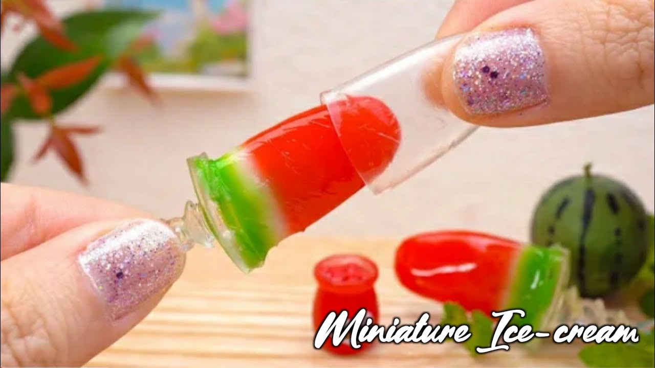 Fresh Watermelon Ice-cream Recipe_How to make Ice cream at home. Ice cream recipe.