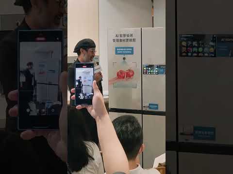 居然可以聲控開冰箱門，超方便！三星Bespoke AI Hybrid四門旗艦冰箱｜劉胖胖