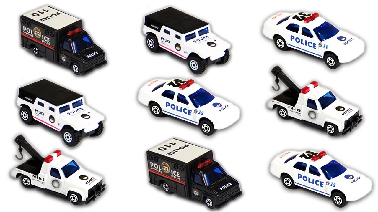 POLICE CARS TOY DIECAST METAL UNBOXING ll VIDEOS FOR KID YouTube