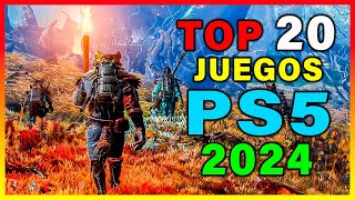 TOP 20 MEJORES JueGos de PLAYSTATION 5 2024