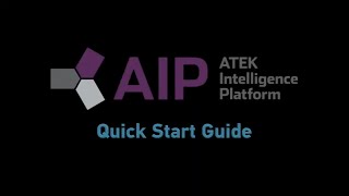 TankScan ATEK Intelligence Platform (AIP) Quick Start Guide