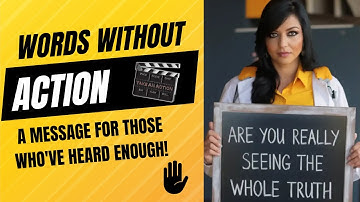 “When Words Don’t Match Actions 🚫 The Truth You Need to Hear”