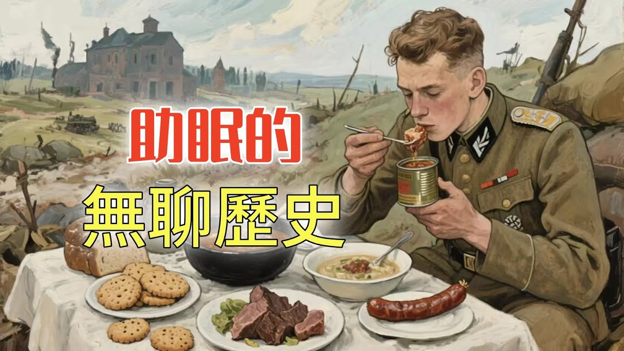 二戰時期的德國前線士兵，平時都吃點啥？丨助眠的無聊歷史