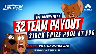 MultiVersus is taking over Evo 2022 with MASSIVE $100K Payout + Closed Alpha signups!