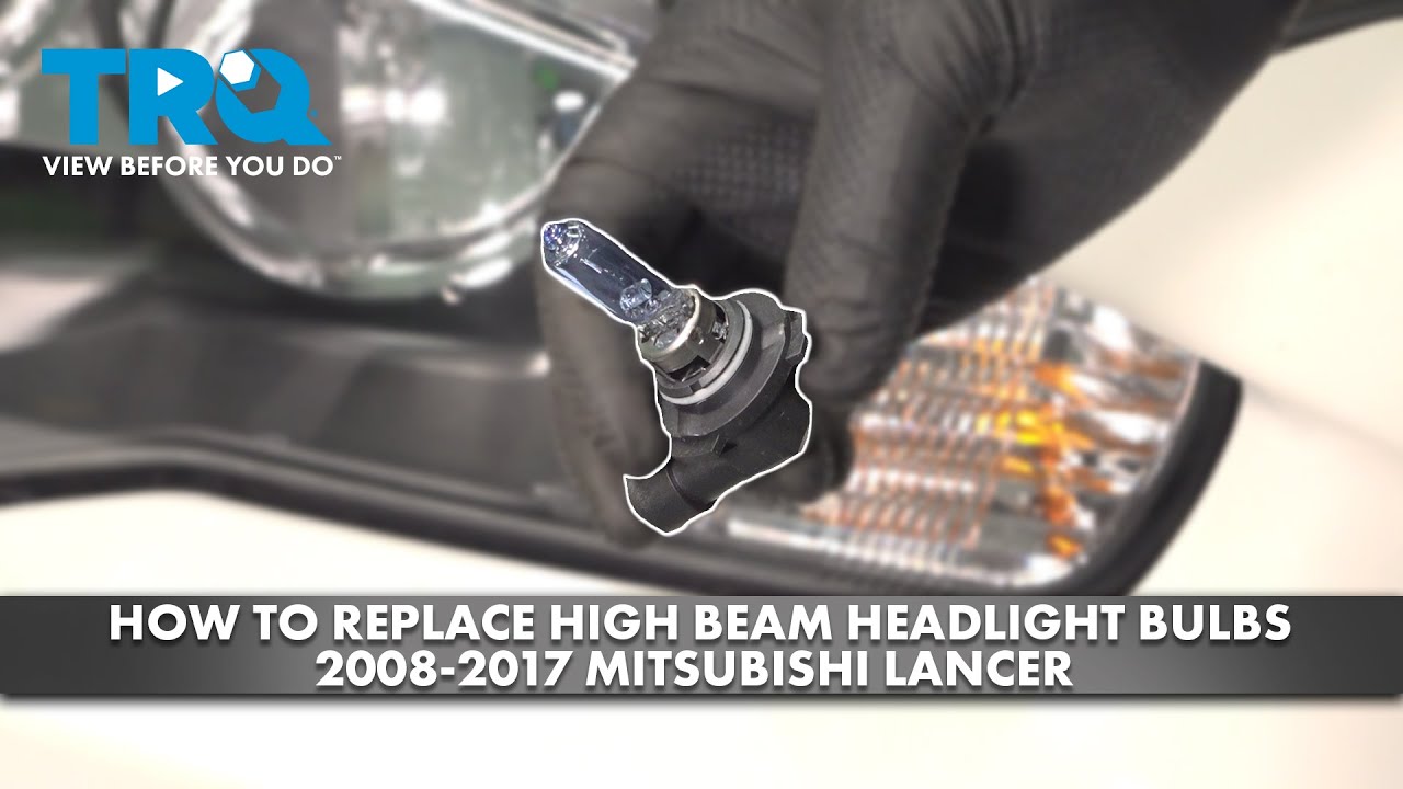 Genuine Mitsubishi Headlight Lamp – Halogen, LH – Fits 2008-2017 Lancer – OEM 8301C361