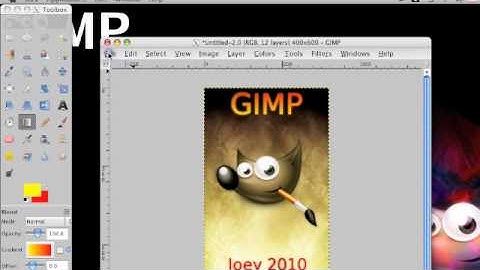 How to change the GIMP Loading Screen (easy)