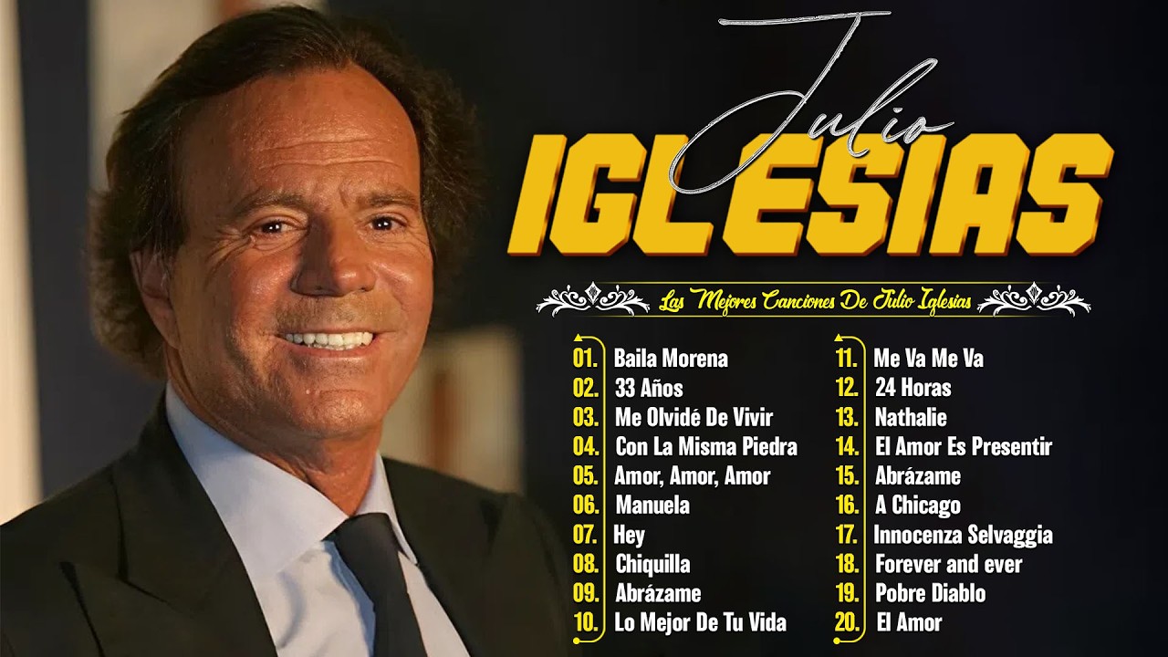 Julio Iglesias Sus Canciones Más Queridas - Julio Iglesias 20 Super Grandes Éxitos, Baladas Del Ayer