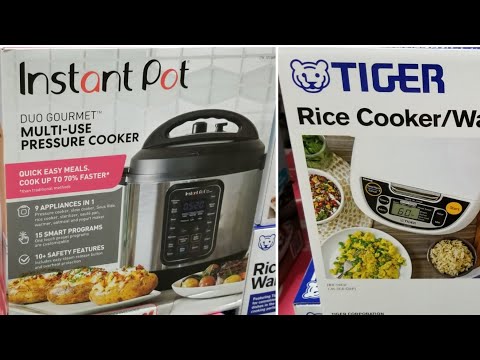 Costco INSTANT POT 6 QT DUO $79  | TIGER 5.5 Cup Rice Cooker $89