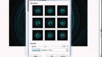 Make abstract background in gimp easy and quickly