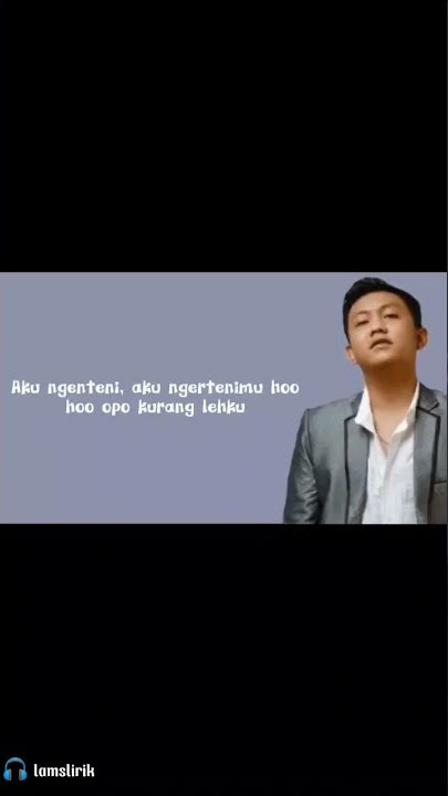 Satru 2-Deny Caknan (lirik lagu) #shorts #feedshorts